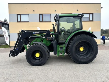 John Deere 6125R – Chargeur frontal Trima +3.1P – Suspension avant et cabine – AutoQuad Plus