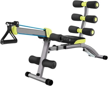 Rameur, équipement de Fitness Abdominal, Poids Maximum de l'utilisateur 120 kg, entraînement Musculaire de Perte de Poids Masculin et féminin pour débutants, pour Usage Domestique Pliable